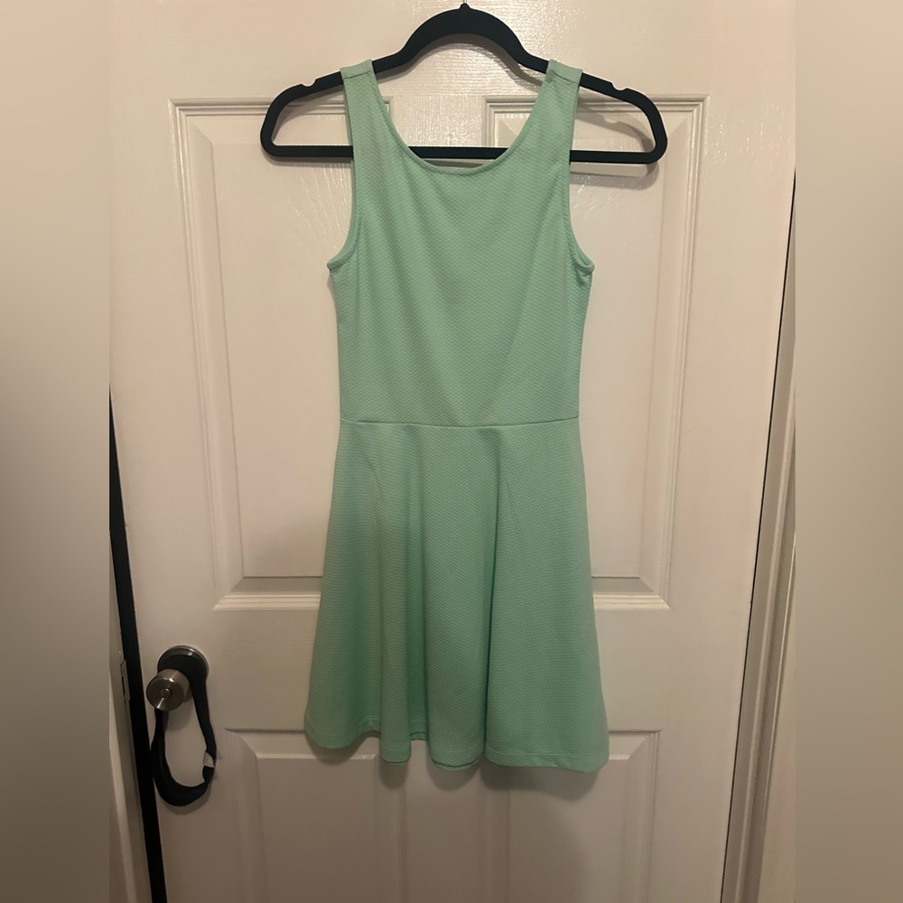 H&M small aqua dress